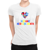 Latino America Culture Gift National Hispanic Heritage Month T Shirt Ladies Fitted T-shirt | Artistshot