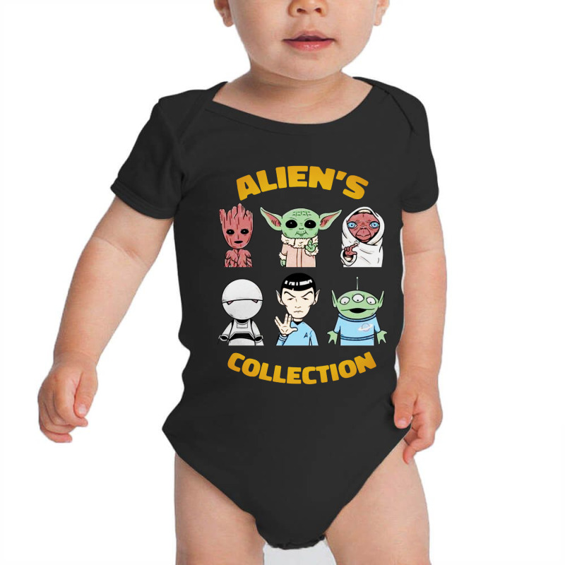 Alien's Collection Baby Bodysuit by Azura Store | Artistshot