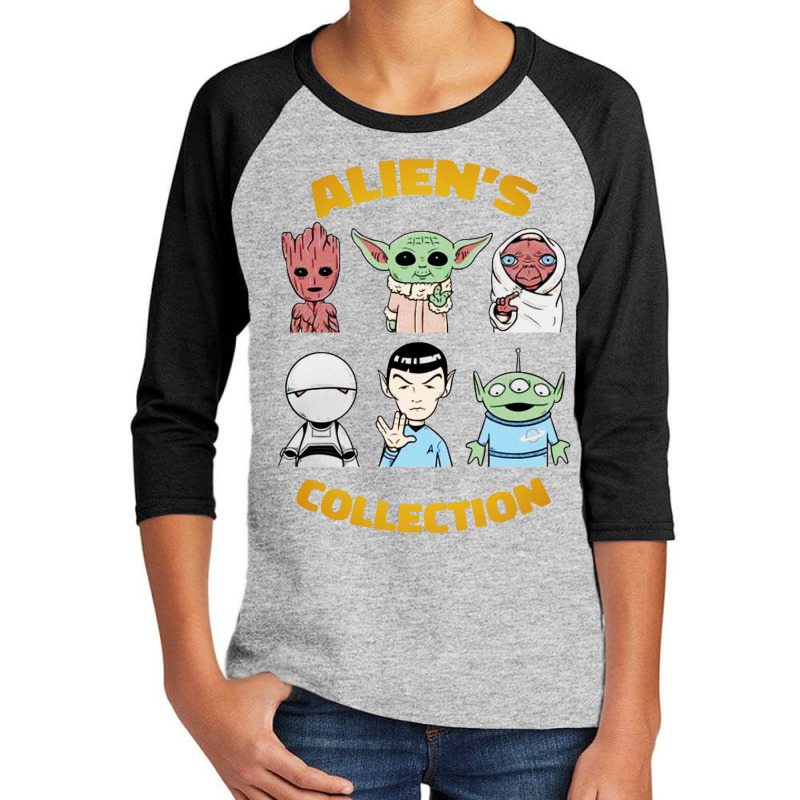 Alien's Collection Youth 3/4 Sleeve by Azura Store | Artistshot