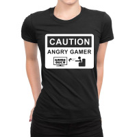 Angry Gamer Ladies Fitted T-shirt | Artistshot