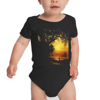 Famous Paintings T  Shirt Island Of New Providence By Albert Bierstadt Baby Bodysuit | Artistshot