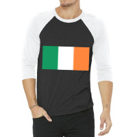 Flag Of Ireland  Éire  Irish National Country Flag Sticker 3/4 Sleeve Shirt | Artistshot