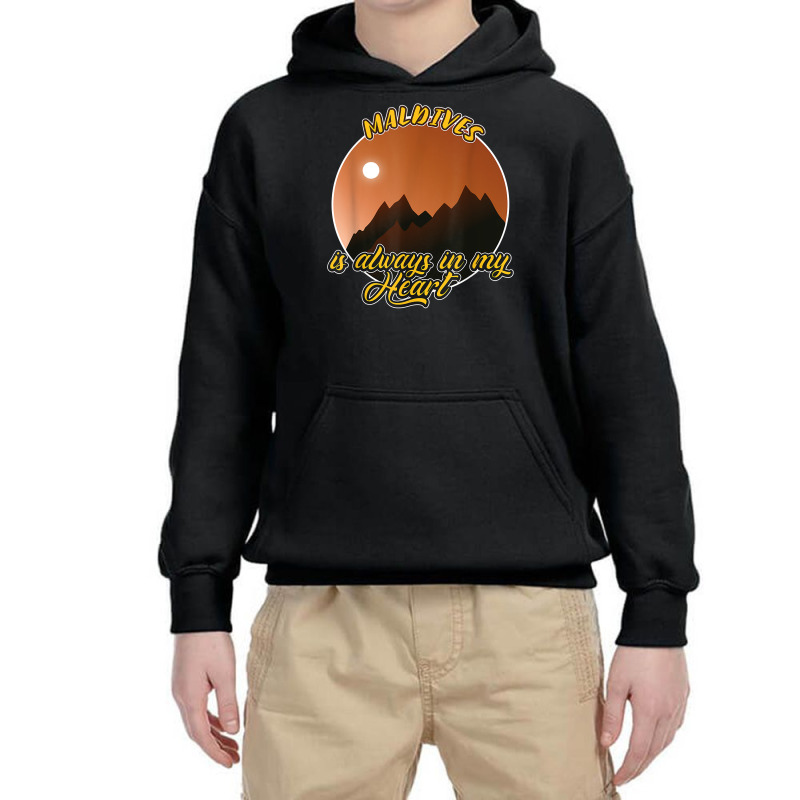 Maldives Is Always In My Heart T Shirt Youth Hoodie | Artistshot