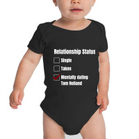 Relationship Status   Mentally Dating T Shirt Baby Bodysuit | Artistshot