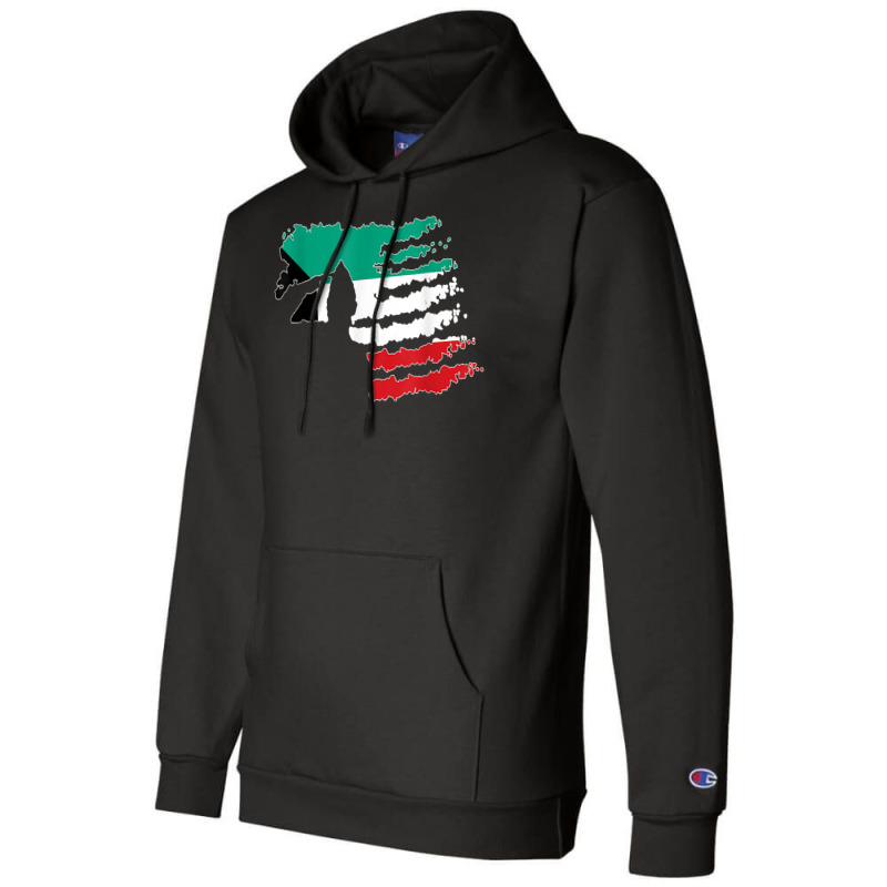 Kuwait Soldier Salute Veteran Patriot T Shirt Champion Hoodie by survisgn | Artistshot