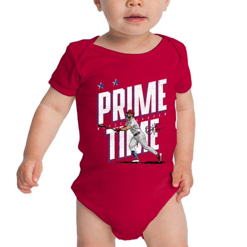 Bryce Harper Prime Time Baby Bodysuit by kr205 | Artistshot