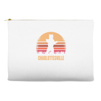 Charlottesville Virginia Vintage Bear Va Distressed Retro Premium Accessory Pouches | Artistshot