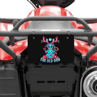 The Old God Atv License Plate | Artistshot