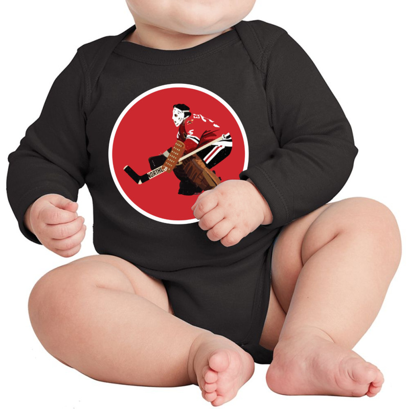 Vintage Goalie Long Sleeve Baby Bodysuit | Artistshot