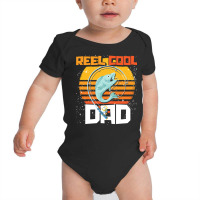 Fishing  Shirt Cool Dad Angle Fish Fathers Day Fisherman Funny Fishing Baby Bodysuit | Artistshot