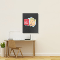 Make A Merkin Great Again Portrait Canvas Print | Artistshot