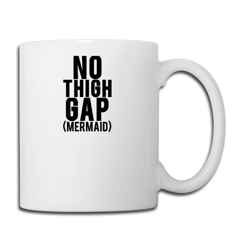 No Thigh Gap (mermaid) Black Coffee Mug | Artistshot