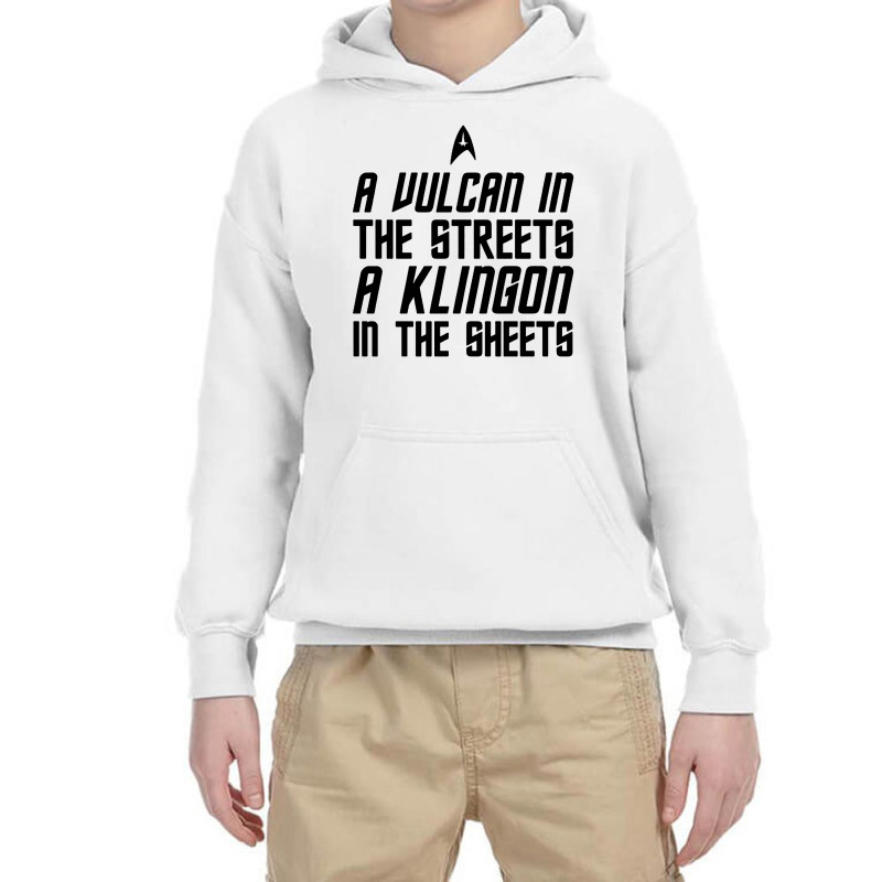 Klingon In The Sheets Youth Hoodie | Artistshot