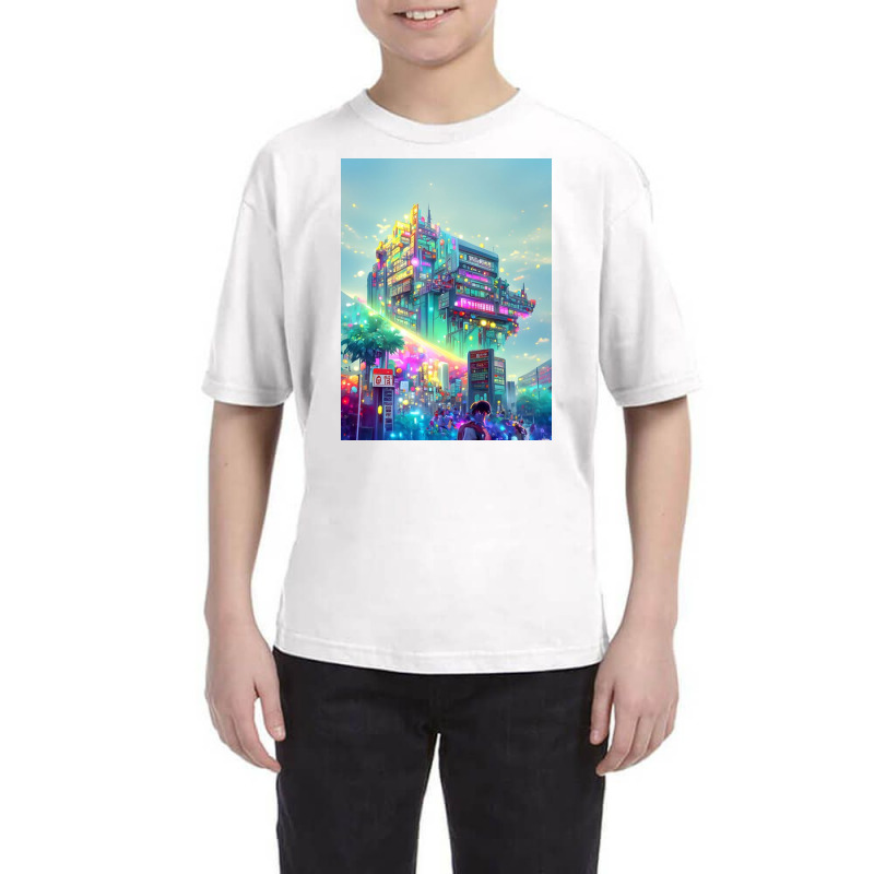 Color Capital Youth Tee by herbertstone | Artistshot