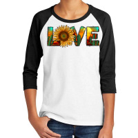 Desert Sunflower Love Youth 3/4 Sleeve | Artistshot