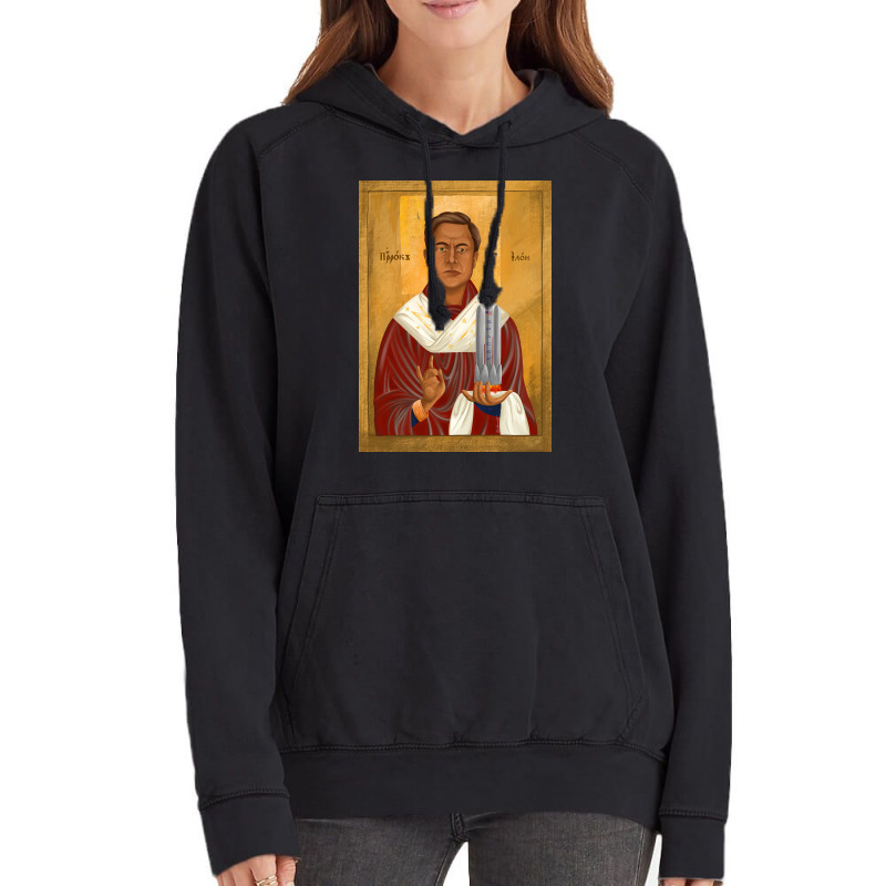 Holy Prophet Elon Musk Vintage Hoodie by trokeryth | Artistshot