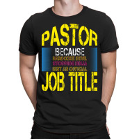 Pastor Because Devil Stomping Ninja T-shirt | Artistshot