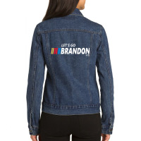 Let's Goo Brandon Classic Ladies Denim Jacket | Artistshot