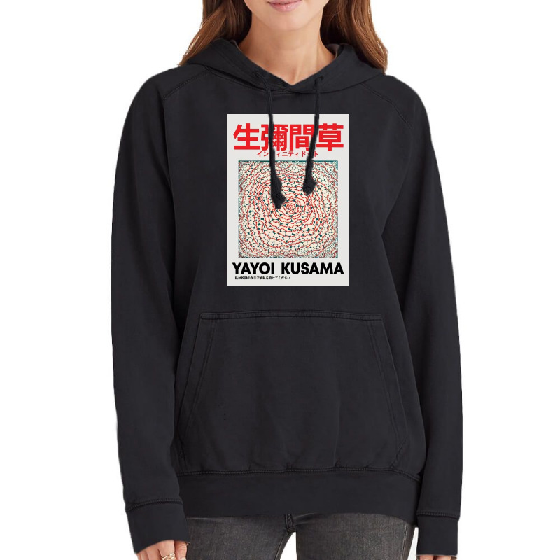 Kusama Print, Kusama Poster, Japanese Vintage Hoodie by Marie E | Artistshot