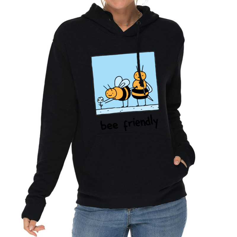 Bee Friendly Lightweight Hoodie | Artistshot