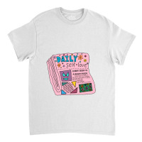 Daily Self Love Newspaper Classic T-shirt | Artistshot