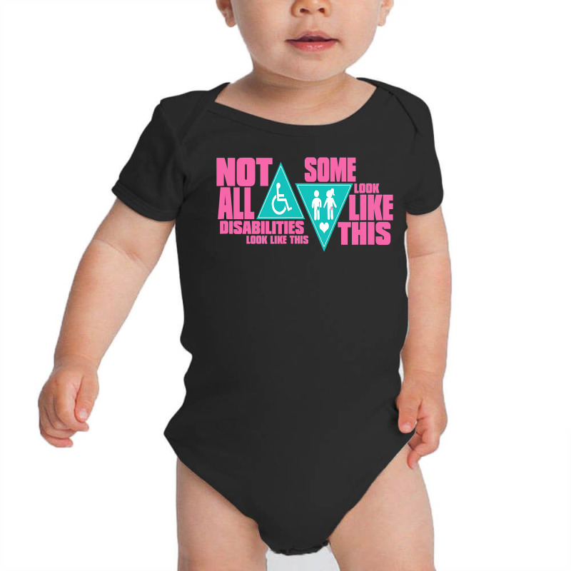 Disability Doesn T Look Like This !! Colostomy Awereness T Shirt Baby Bodysuit by nguyennhung | Artistshot