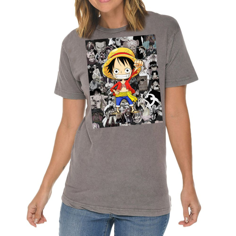 Little Monkeydluffy Vintage T-Shirt by TobyShop | Artistshot