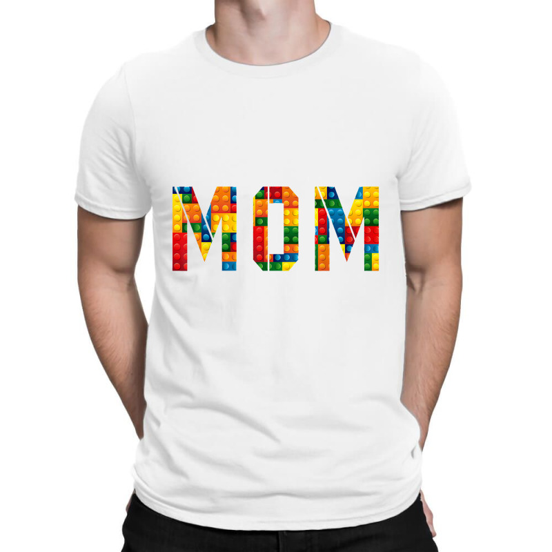 Mom Brick Builder Funny Blocks Master Builder T-shirt | Artistshot