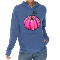 Breast Cancer Awereness Pumpkin Lightweight Hoodie | Artistshot