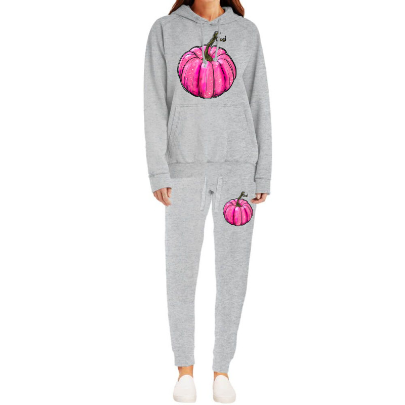 Breast Cancer Awereness Pumpkin Hoodie & Jogger Set | Artistshot