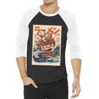 Sushi Ramen Mie 3/4 Sleeve Shirt | Artistshot