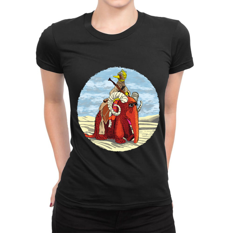 Tusken Bird Of The Dune Sea Ladies Fitted T-Shirt by trokeryth | Artistshot