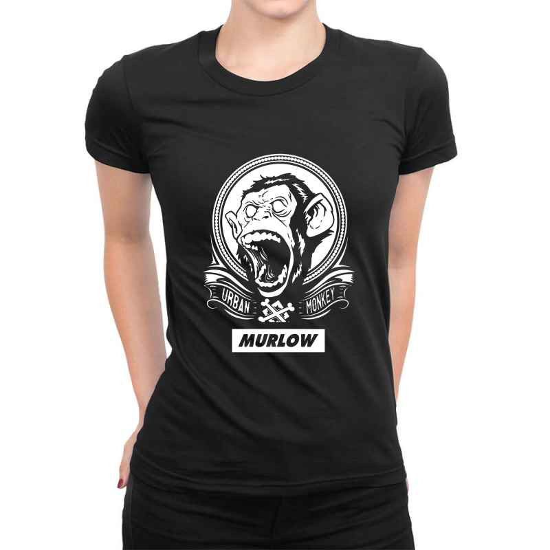 Urban Monkey Ladies Fitted T-Shirt by jhonsonrames | Artistshot