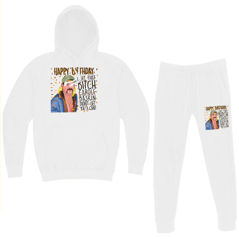 Joe Exotic Funny Birthday Card Tiger King Hoodie & Jogger set by Nitastudioz | Artistshot