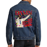 Kendrick Lamar Birthday Card Kendrick Birthday Men Denim Jacket | Artistshot