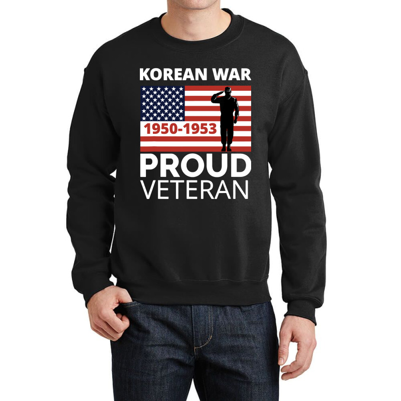 Proud Korean War Veteran Crewneck Sweatshirt | Artistshot