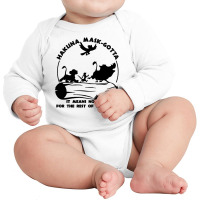 Hakuna Mask Gotta Long Sleeve Baby Bodysuit | Artistshot