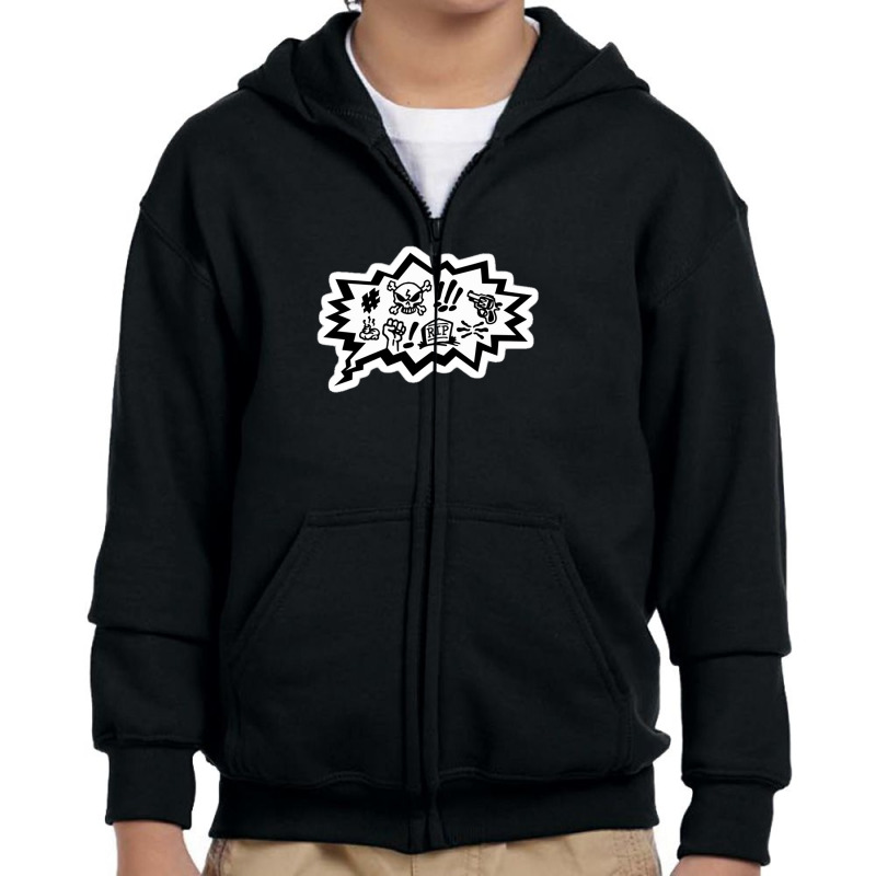 Arc Reactor 11910592 Youth Zipper Hoodie by humairaart | Artistshot