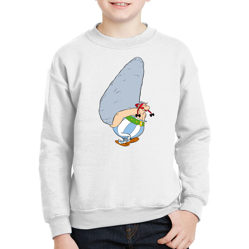 Obelix Asterix Youth Sweatshirt by qimanariski | Artistshot