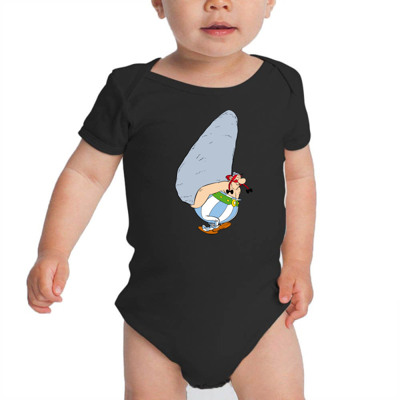 Obelix Asterix Baby Bodysuit by qimanariski | Artistshot