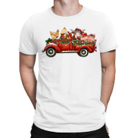 Christmas Truck With Farm Animals T-shirt | Artistshot