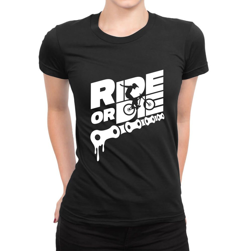 Ride Or Die Classic Ladies Fitted T-shirt | Artistshot