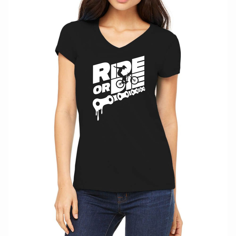 Ride Or Die Classic Women's V-neck T-shirt | Artistshot