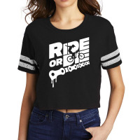 Ride Or Die Classic Scorecard Crop Tee | Artistshot