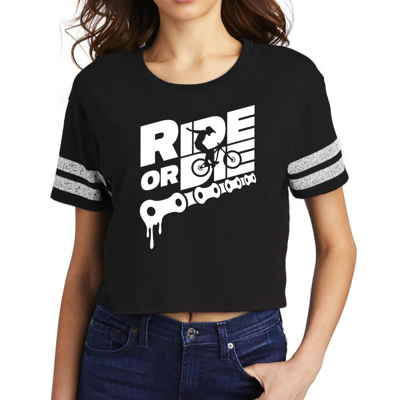 Ride Or Die Classic Scorecard Crop Tee | Artistshot