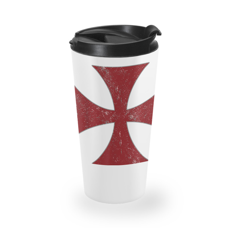 Deus Vult Templar Order Knights Templar Holy Cross Helmet T Shirt Travel Mug | Artistshot