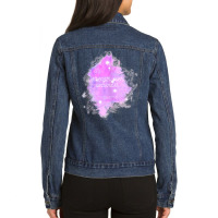 Strength Over Weakness   Osteogenesis Imperfecta Awareness Tank Top Ladies Denim Jacket | Artistshot