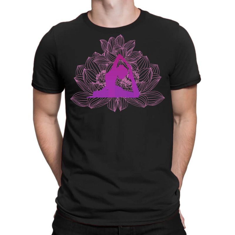 Meditation Yoga T Shirtmeditation And Yoga T Shirt (3) T-shirt | Artistshot