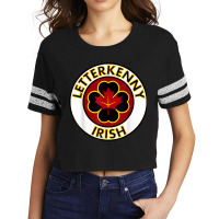 Irish Letterkenny Shamrocks St Patricks Day Scorecard Crop Tee | Artistshot