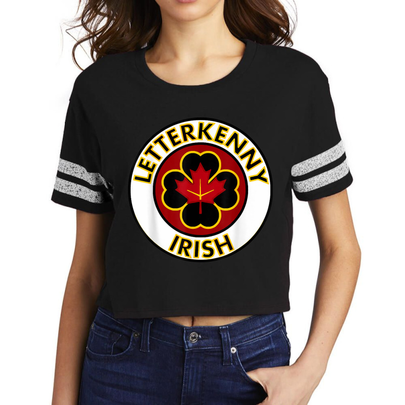 Irish Letterkenny Shamrocks St Patricks Day Scorecard Crop Tee by time5803 | Artistshot